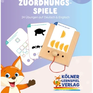 Zuordnungsspiele - Lochkasten Kartensatz Logik Training ab 6 Jahren