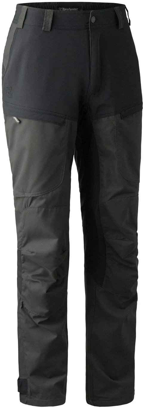 Deerhunter - Schlaghose // Schwarz / Dunkles Olivgrün – Bild 2