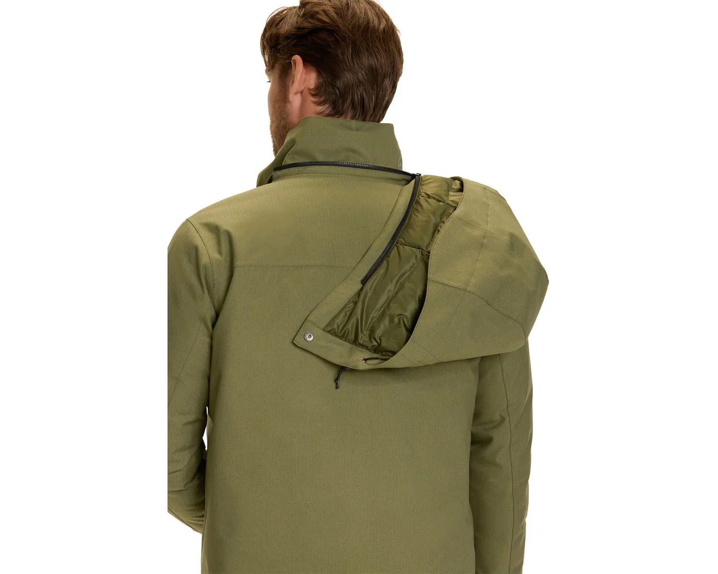 Marton Hardshell Daunen Jacke Herren – Bild 9