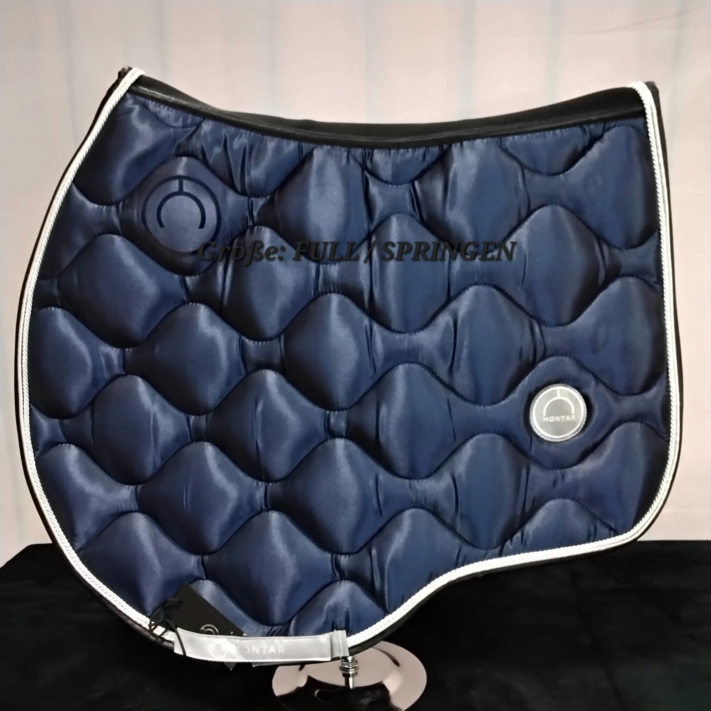 MONTAR DLux Saddle Pad Navy Dressage & Jump – Bild 4