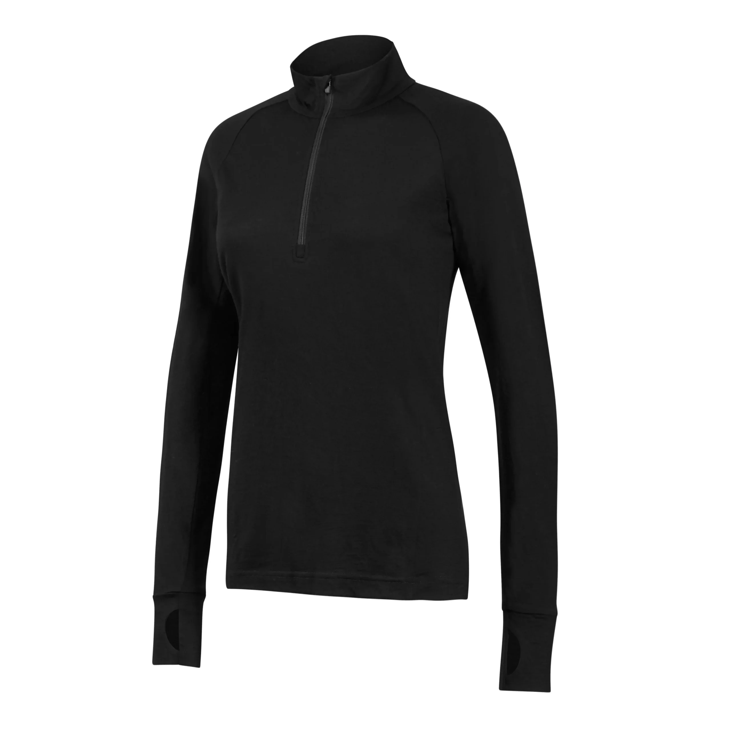 IONA - WOMEN'S MERINO WOOL BASELAYER LONG SLEEVE ZIP TOPIONA – Bild 2