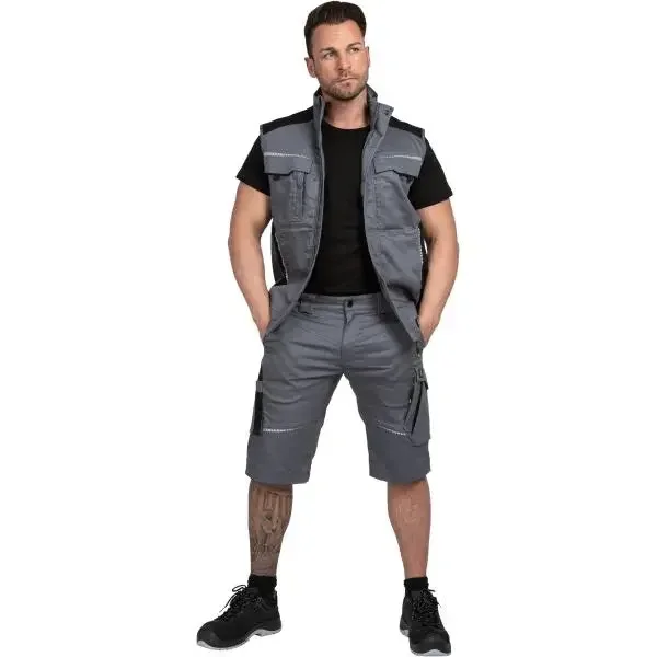 Leibwächter Shorts | grau/schwarz | FLEXK20 – Bild 3