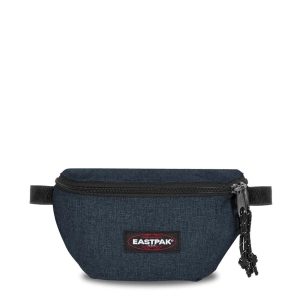 Eastpak SPRINGER, Kleine Umhängetasche, Triple Denim (blau), 2L, Bauchtasche