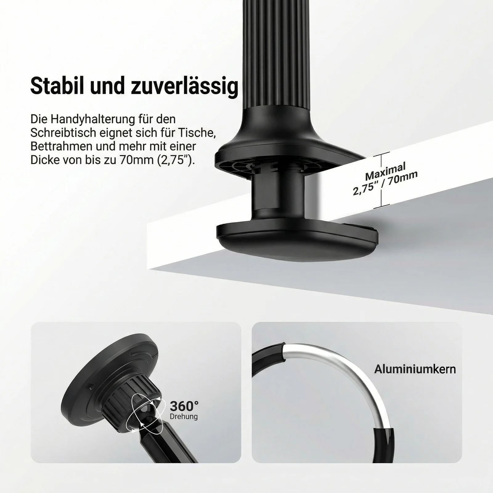 NEEWER BASICS PA151 magnetischer Handyhalterung – Bild 6