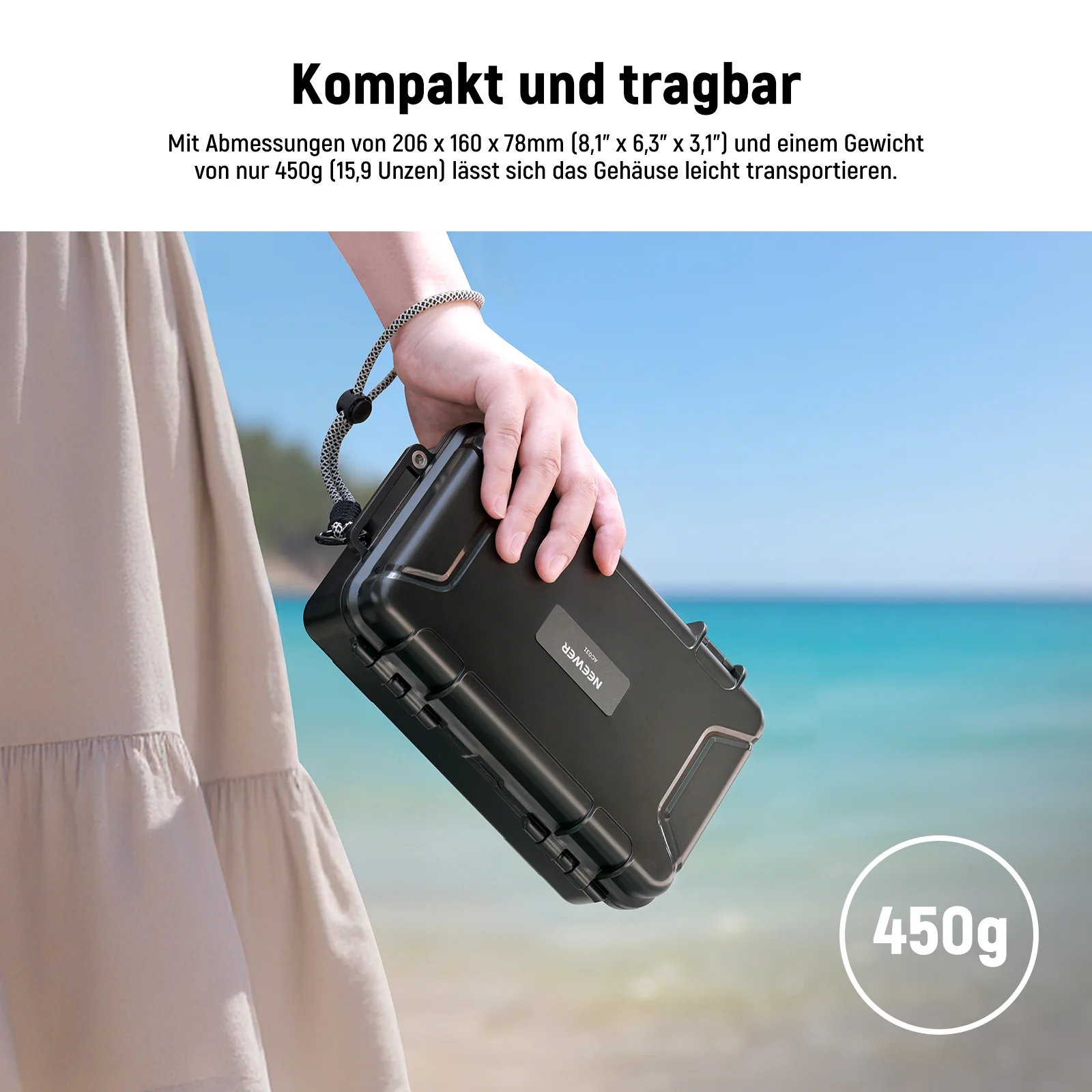 NEEWER AC031 Hartschalen Koffer Für DJI Osmo Action 5 Pro / 4/3 Kamera – Bild 6
