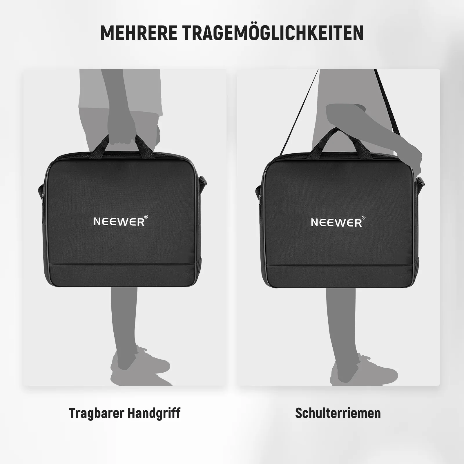 NEEWER RU-011 12" Ringlicht Aufbewahrungstasche für RH12B RH12C RH10B RH8B – Bild 7