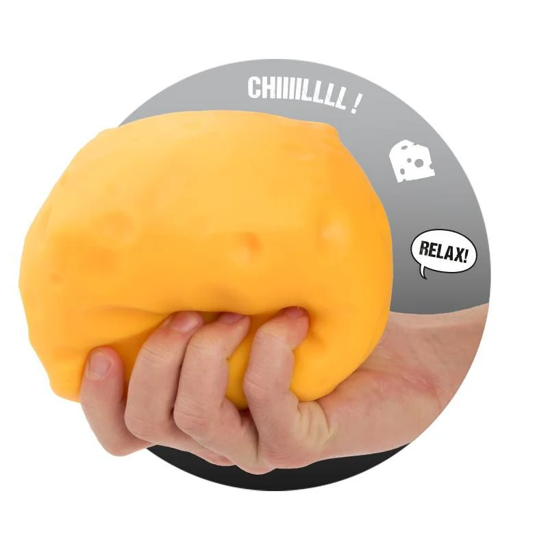 XXL Anti-Stress Käse – Soft-Touch Stresskiller – Bild 3