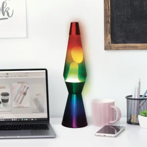 itotal - Spaceship Lavalampe - Rainbow