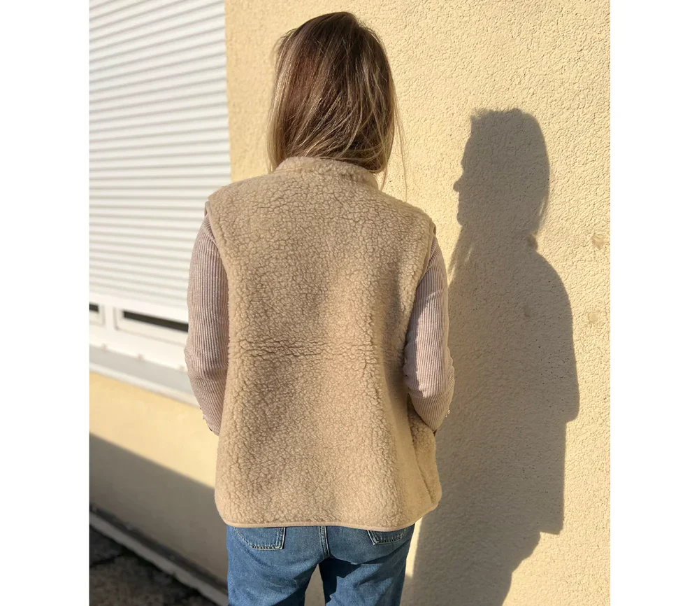 ALWERO - Bodywarmer RUDI Adult – ultraleicht & 100 % Bio-Wolle – Bild 5