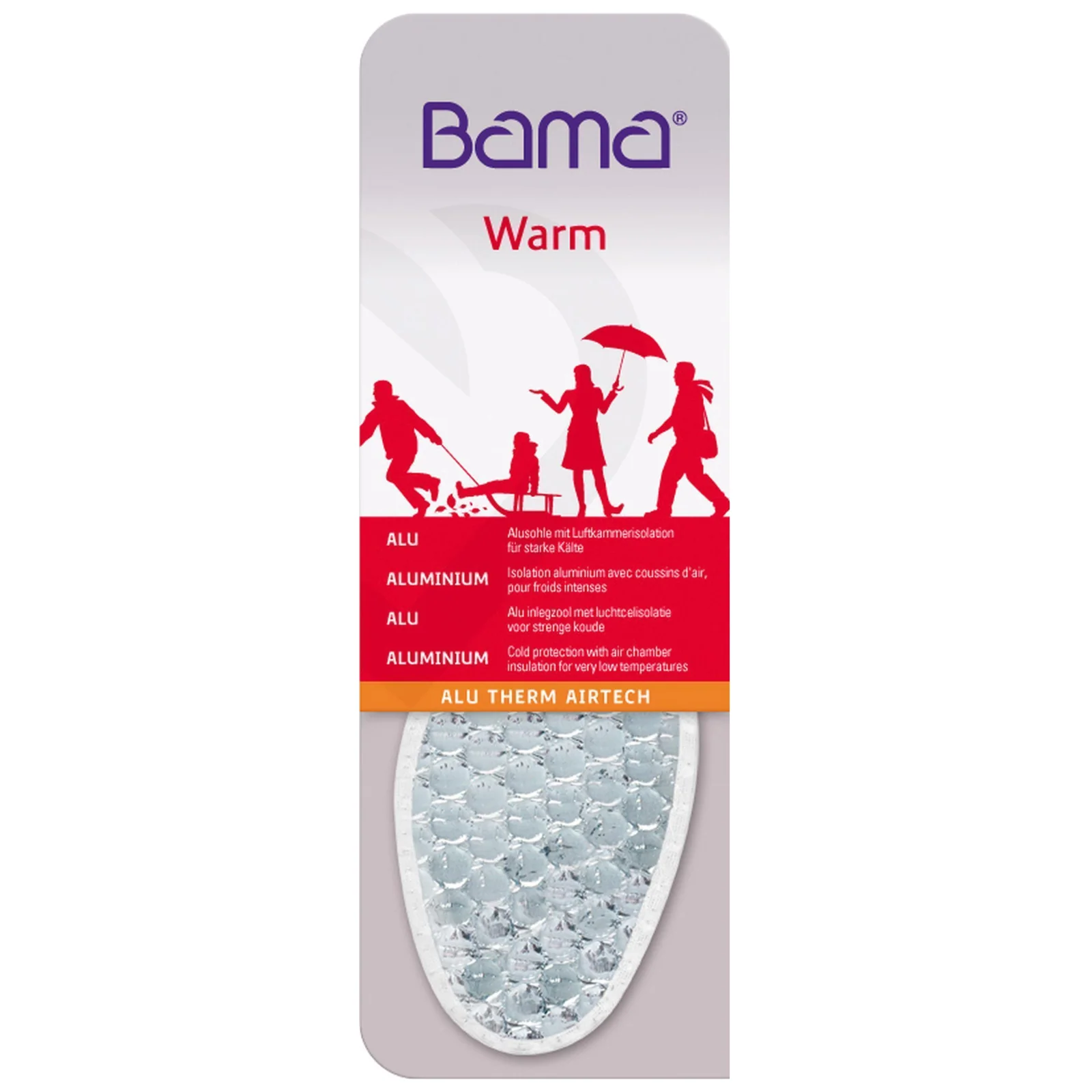 BAMA AluTherm-Airtech Alusohle 201800 Iso Sohle Thermosohle