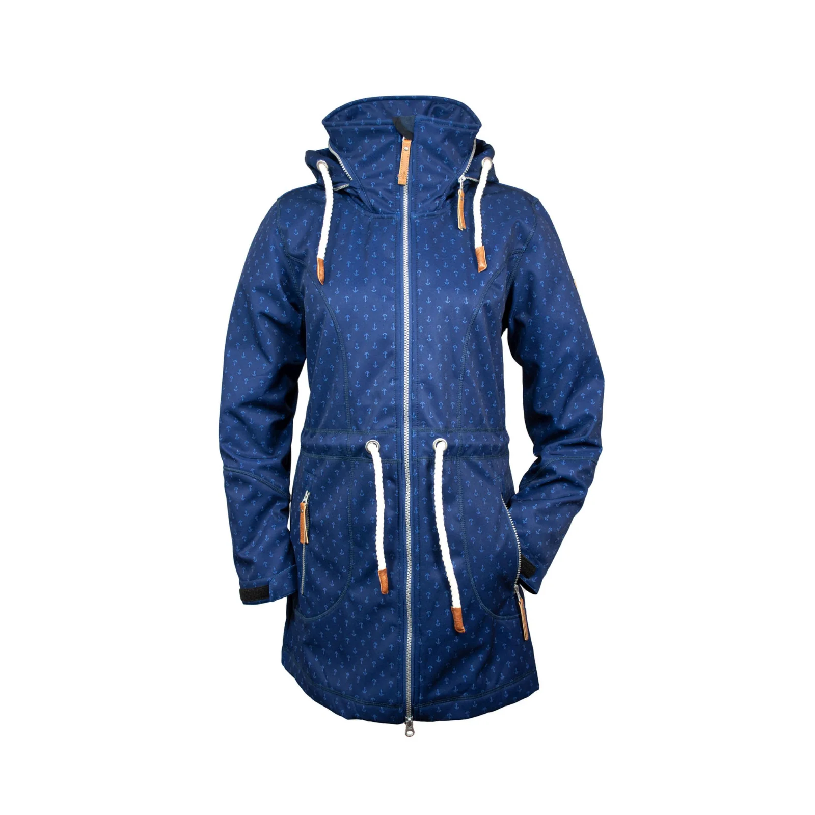 BRIGG Damen Softshellmantel STINE navy Wintermantel Mantel – Bild 3