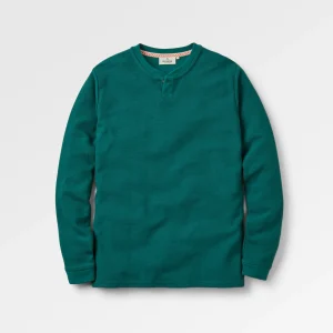 Stream geknöpftes Langarmshirt - Regenwald