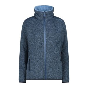 CMP Damen Fleecejacke Woman Jacket 34H2976 niagara-b. blue Hybridjacke