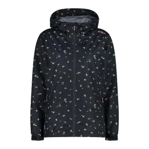 CMP Damen Regenjacke Woman Jacket Fix Hood Jacke 39X6636P antracite-orchidea