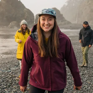 Five Element Wasserdichte Jacke - Feige