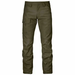 Fjällräven Nils Trousers 81752 dark oliv G-1000 Hose Herrenhose Outdoorhose