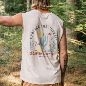 Tizana Baumwolltop - Milchig Meliert