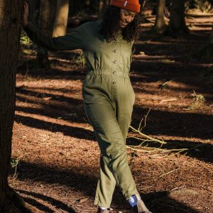 Resonate Bio-Baumwoll-Overall - Khaki