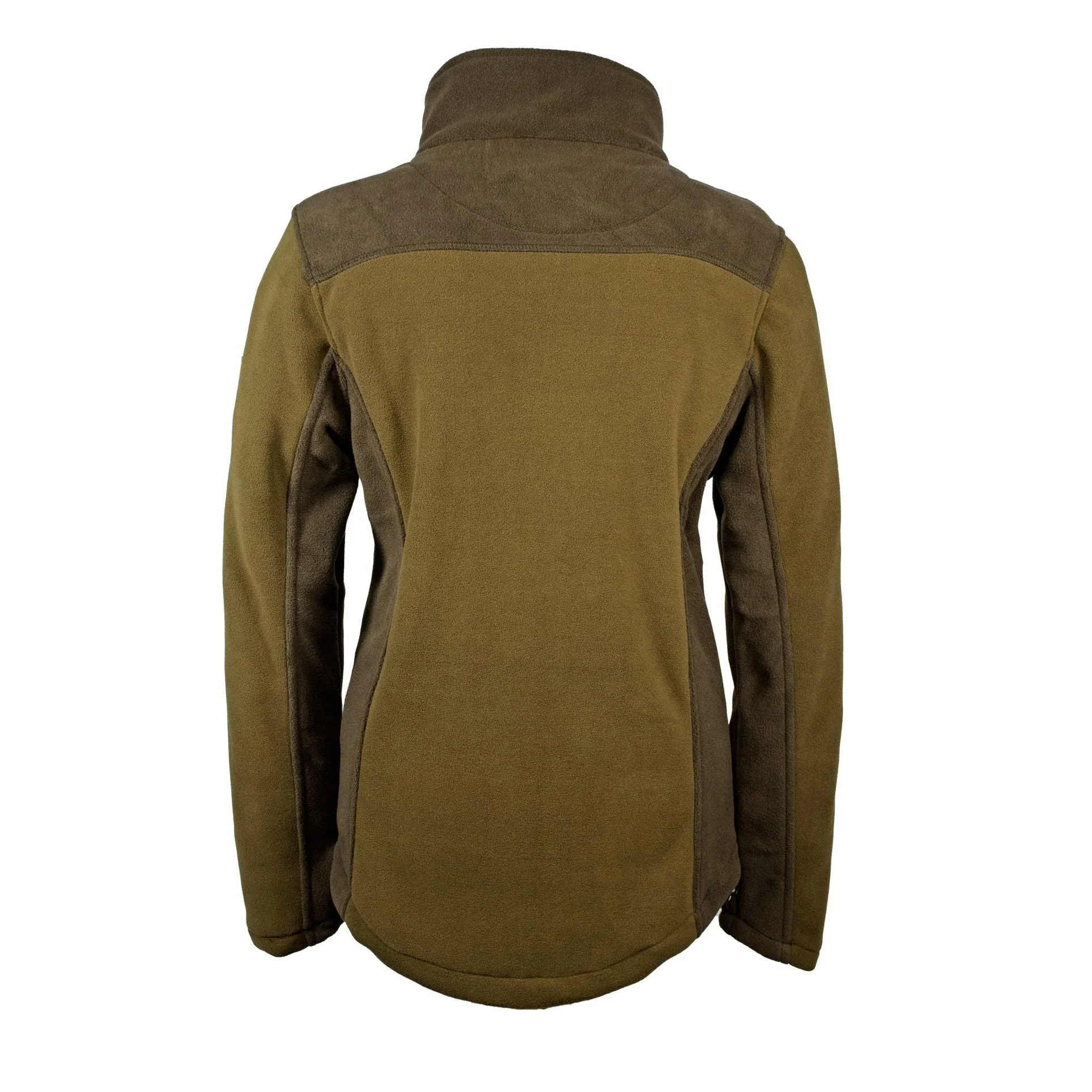 HUBERTUS Damen Fleecejacke EIFEL zweifarbig oliv/braun Jacke Jagdjacke Damenjacke – Bild 3