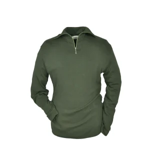 HUBERTUS Troyer oliv Hunting Herren Pullover Rolli