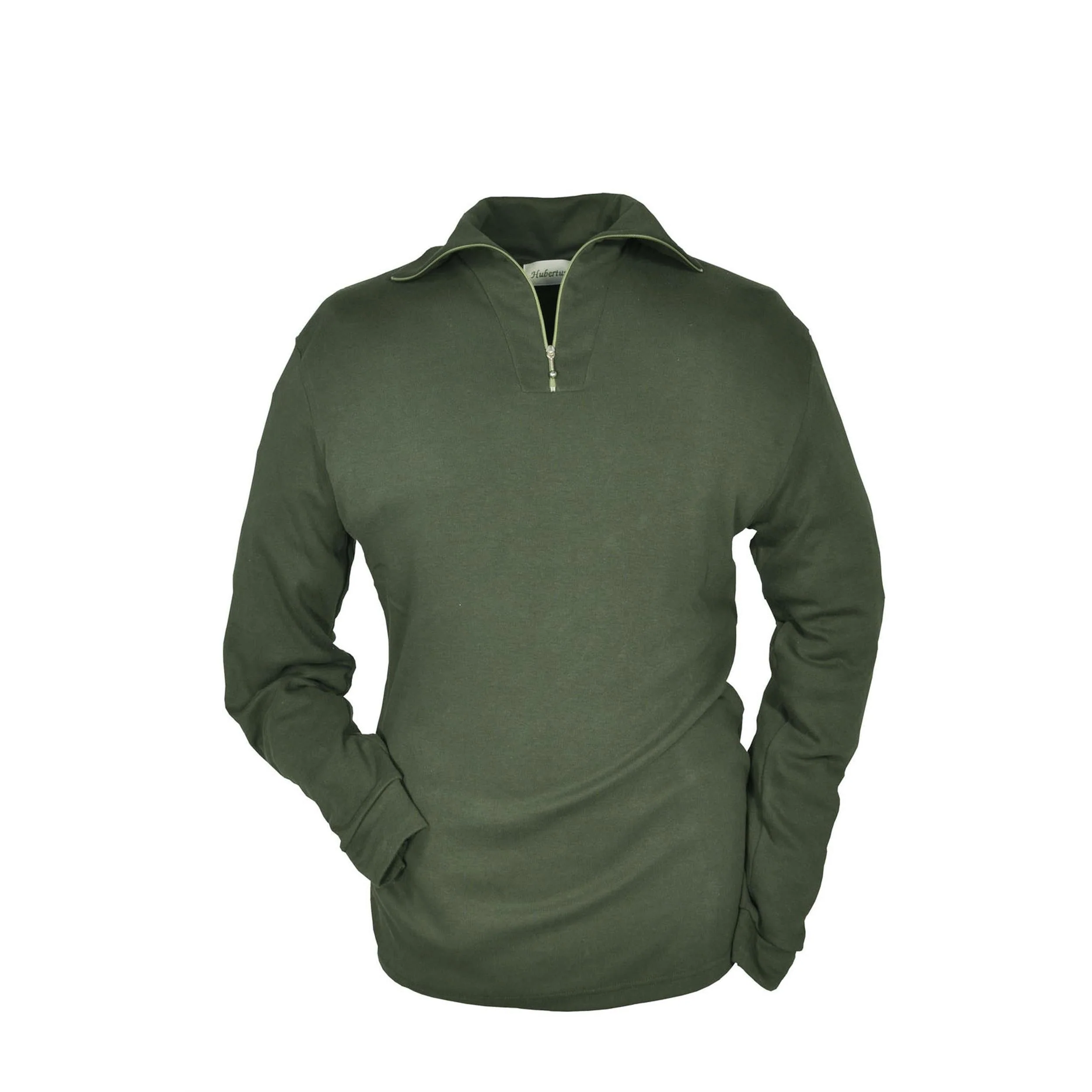 HUBERTUS Troyer oliv Hunting Herren Pullover Rolli