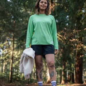 Legacy Langarmshirt – True Green Marl