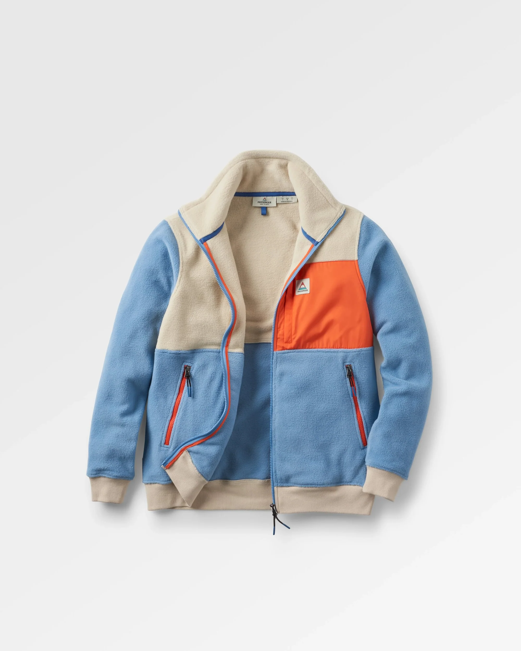 Caspian Polar-Fleece - Verblasstes Denim – Bild 3