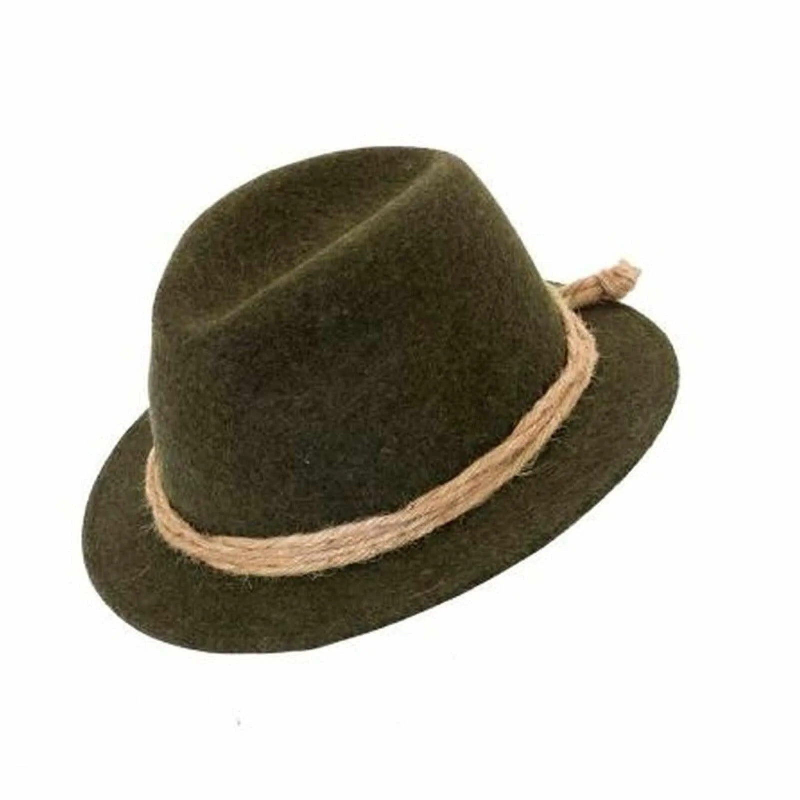 LODENHUT Wollhut 1014 oliv Trachtenhut Tirolerhut Hut Jagdhut Landhaushut – Bild 2