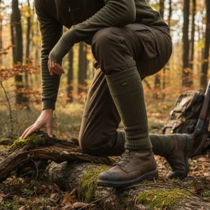 MAUSER Jagd-Wollsocken Forest Green