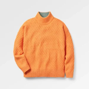 Hinterland Gestrickter Pullover - Apricot