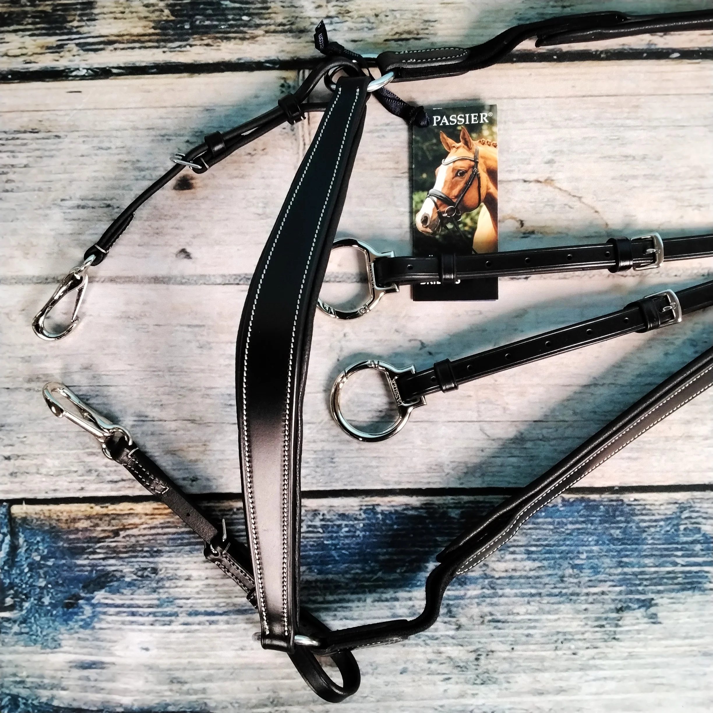 Passier Vorderzeug MARCUS EHNING mit abnehmbarer Martingalgabel – Bild 3