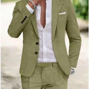 Herren Leinenanzug: Zeitloser Stil & Komfort