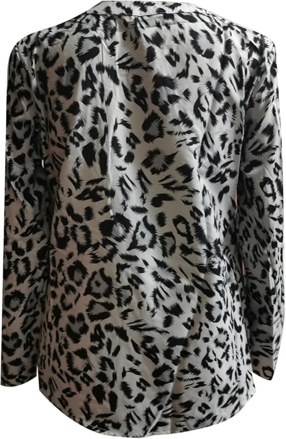 Leoprint Bluse - Trendiges Blusenshirt – Bild 6
