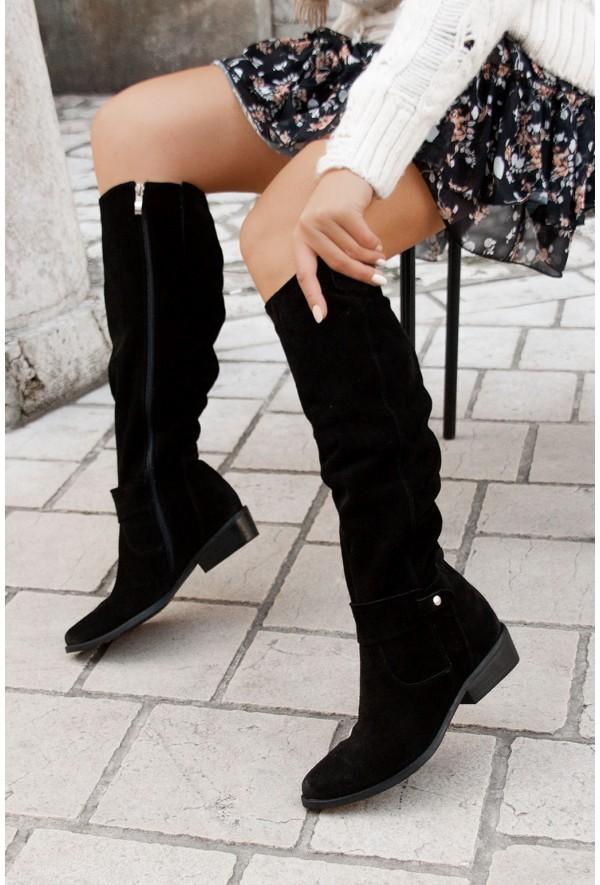 Warme Wildlederstiefel für Damen: Winterliche Gemütlichkeit und Stil – Bild 8