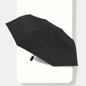 16-Streben Automatikschirm – Winddichter Doppel-Lagen Fiberglas-Rahmen, UPF Sonnenschutz, Tragbarer Minimalistischer Sonnenschutzschirm