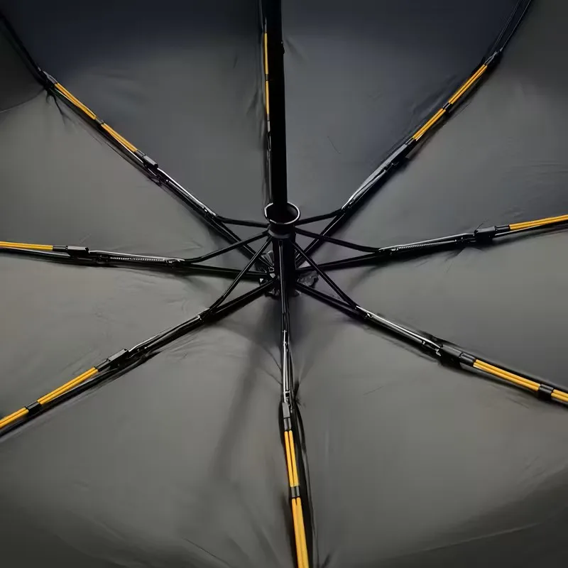 16-Streben Automatikschirm – Winddichter Doppel-Lagen Fiberglas-Rahmen, UPF Sonnenschutz, Tragbarer Minimalistischer Sonnenschutzschirm – Bild 3
