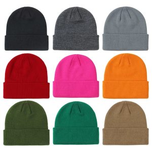 Kinder Wintermütze – Kuschelige Strick-Beanie mit Kapuze | Baby Häkelmütze im Rippen-Design für Jungen & Mädchen