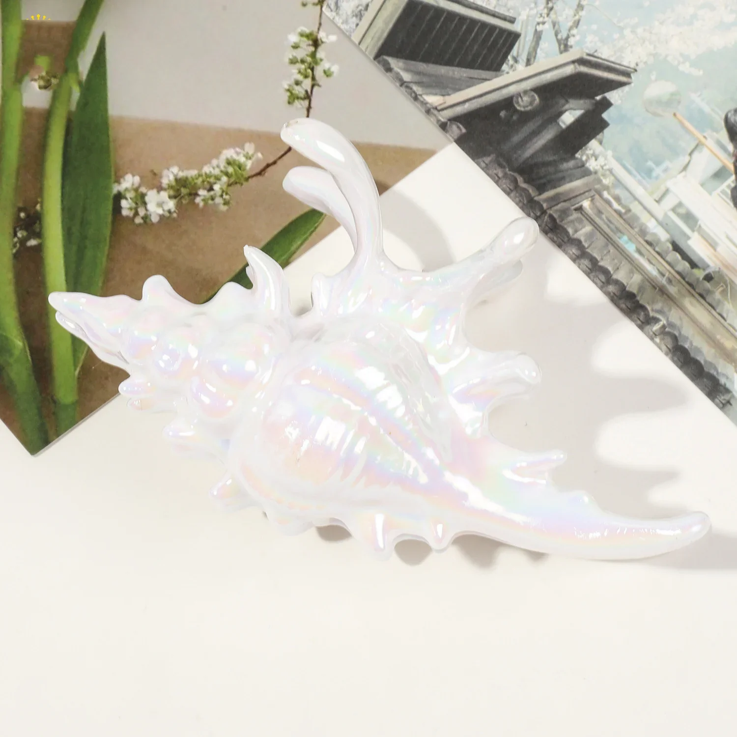 Ozean Muschel-Haarklammer – Haarspange für Damen & Mädchen – Bild 7