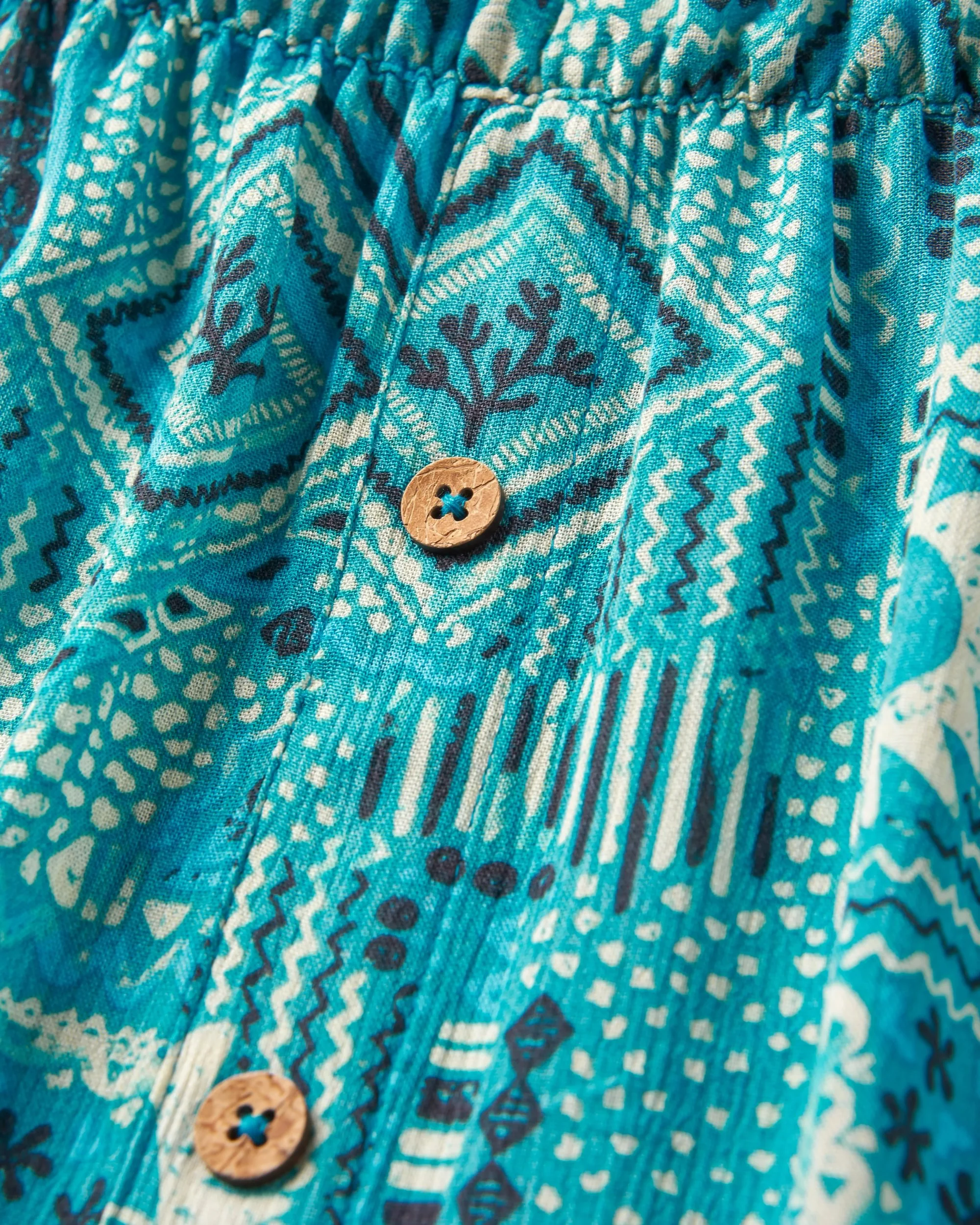 Hannah Rock - Vintage Patchwork Blau Pool – Bild 7