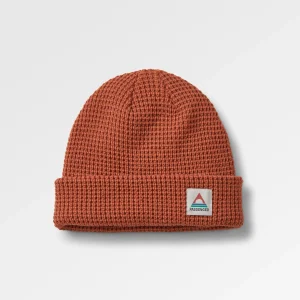 Moss Doppelschicht Waffel-Beanie - Gebrannter Ton