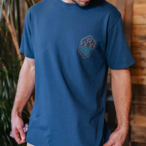 Guided T-Shirt - Dunkler Denim