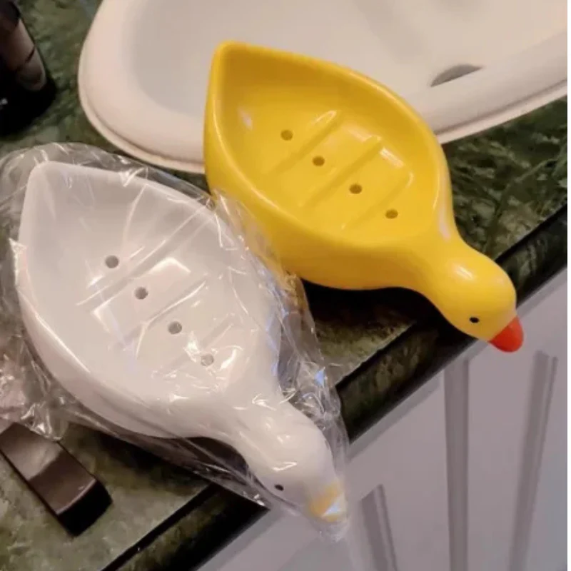 Süßer Seifenhalter in Entenform – Selbstentwässernde Kunststoff-Ablage für Bad & Waschbecken – Bild 8
