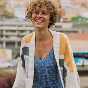 Sunsets Strickcardigan - Marshmallow