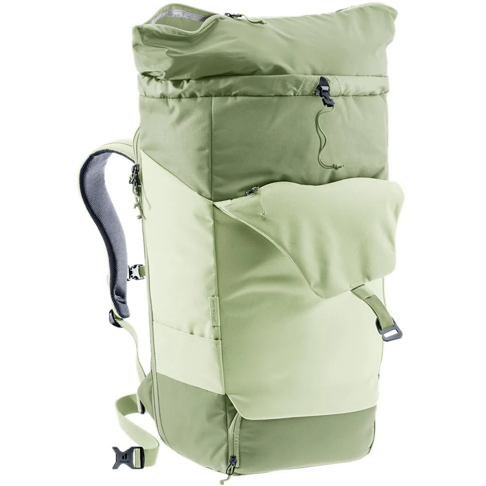 deuter Utilion 34+5, Rucksack, mineral-grove (grün), 39L, mit Flaschenhalter und Laptopfach – Bild 5