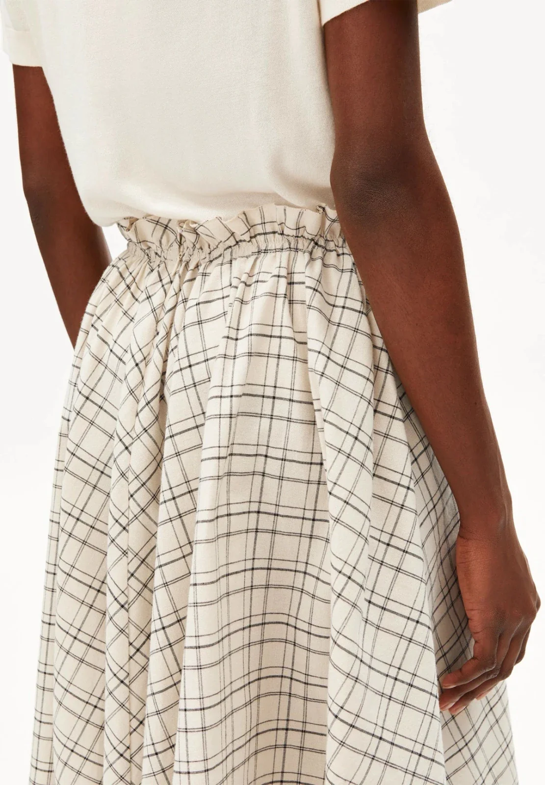 CHECK CIRCLE Rock • oatmilk-black – Bild 4