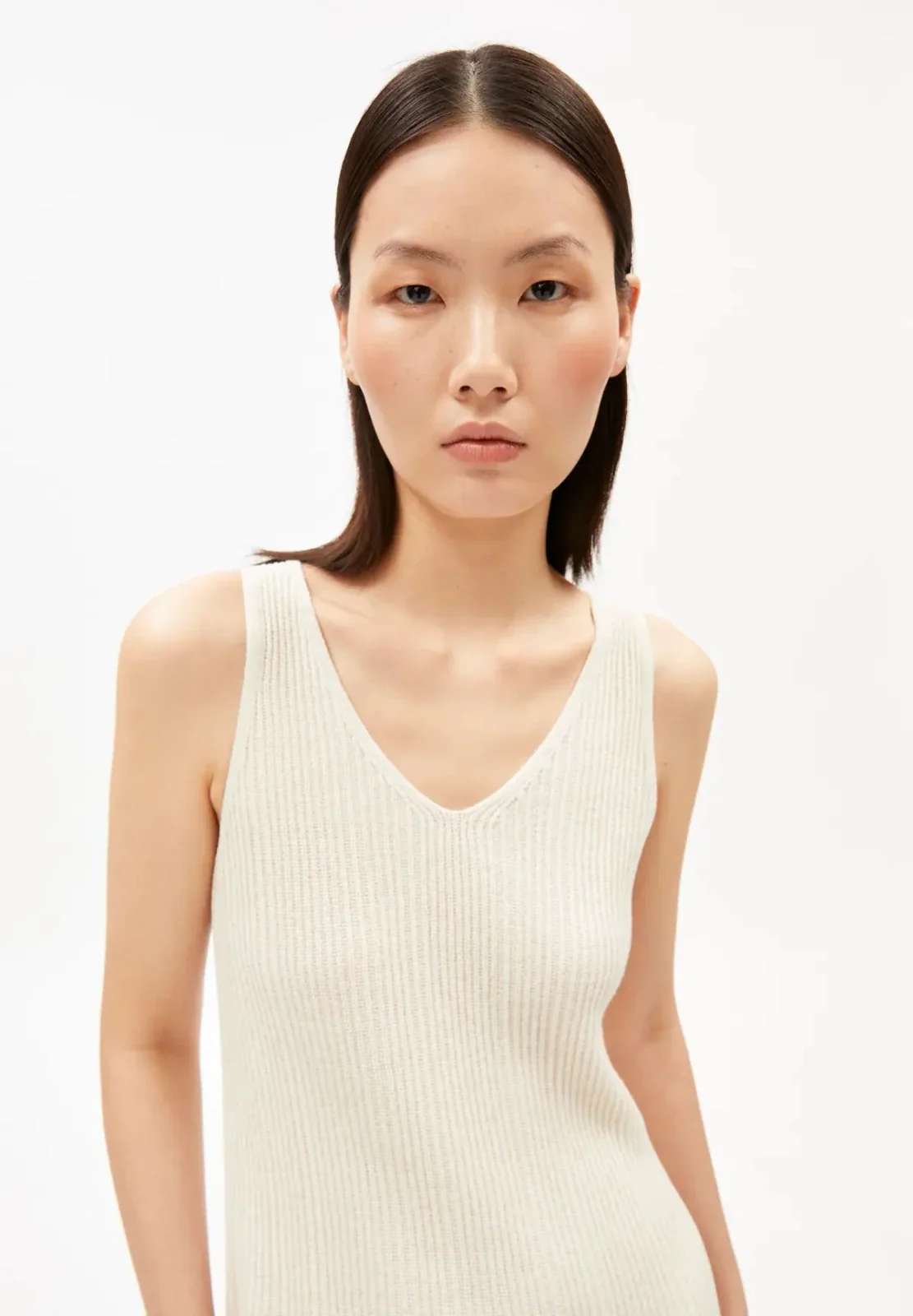 Strickkleid aus Leinenmix • undyed – Bild 4