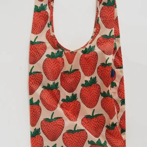 BIG BAGGU Große Einkaufstasche • Strawberry