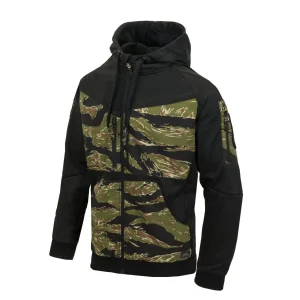 ROGUE Hoodie - Tiger Stripe / schwarz