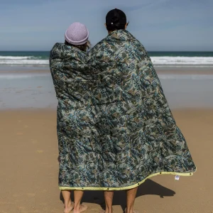 Van Ripstop-Decke - Abstrakte Seealge Pistazie