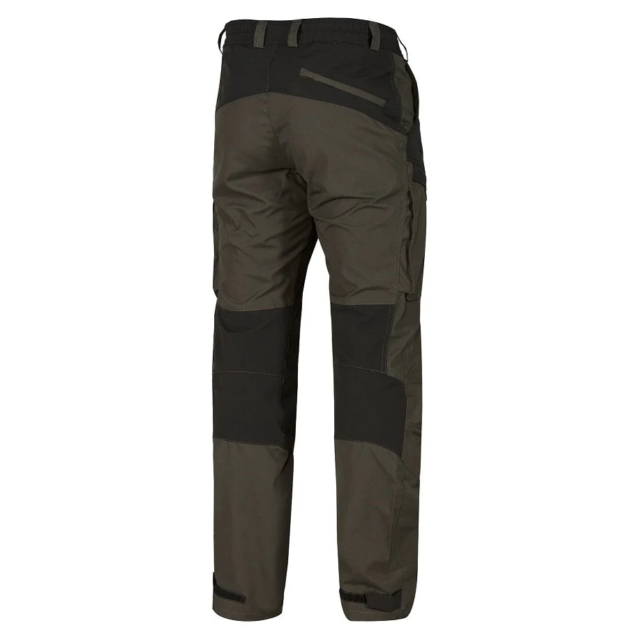 Deerhunter - Schlaghose // Schwarz / Dunkles Olivgrün – Bild 3